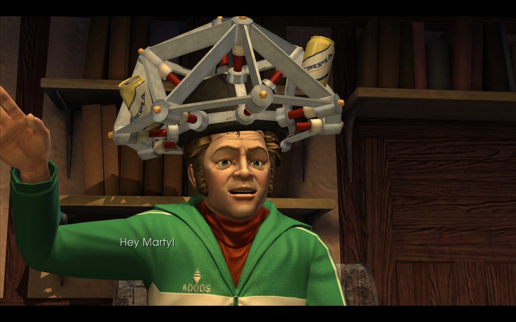 Back to the Future: The Game - Biff and the mind reading device