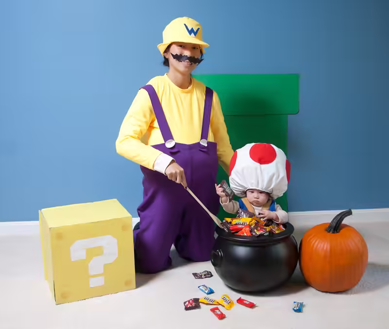 Wario Cooking Toad