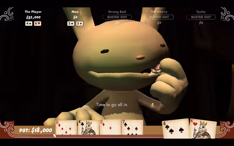 Poker Night at the Inventory - Time to go all in