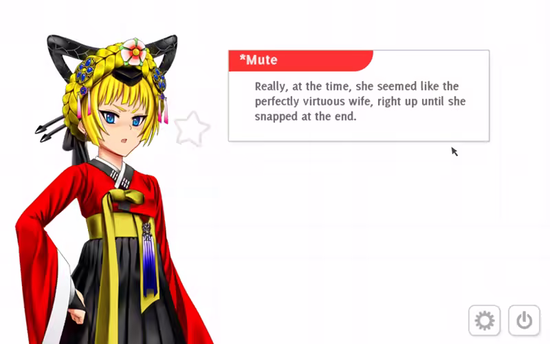 Analogue: A Hate Story - Mute talking about Hyun-ae