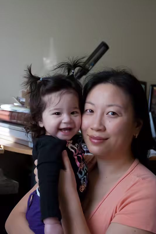 Scarlett and Mommy Jan 2013