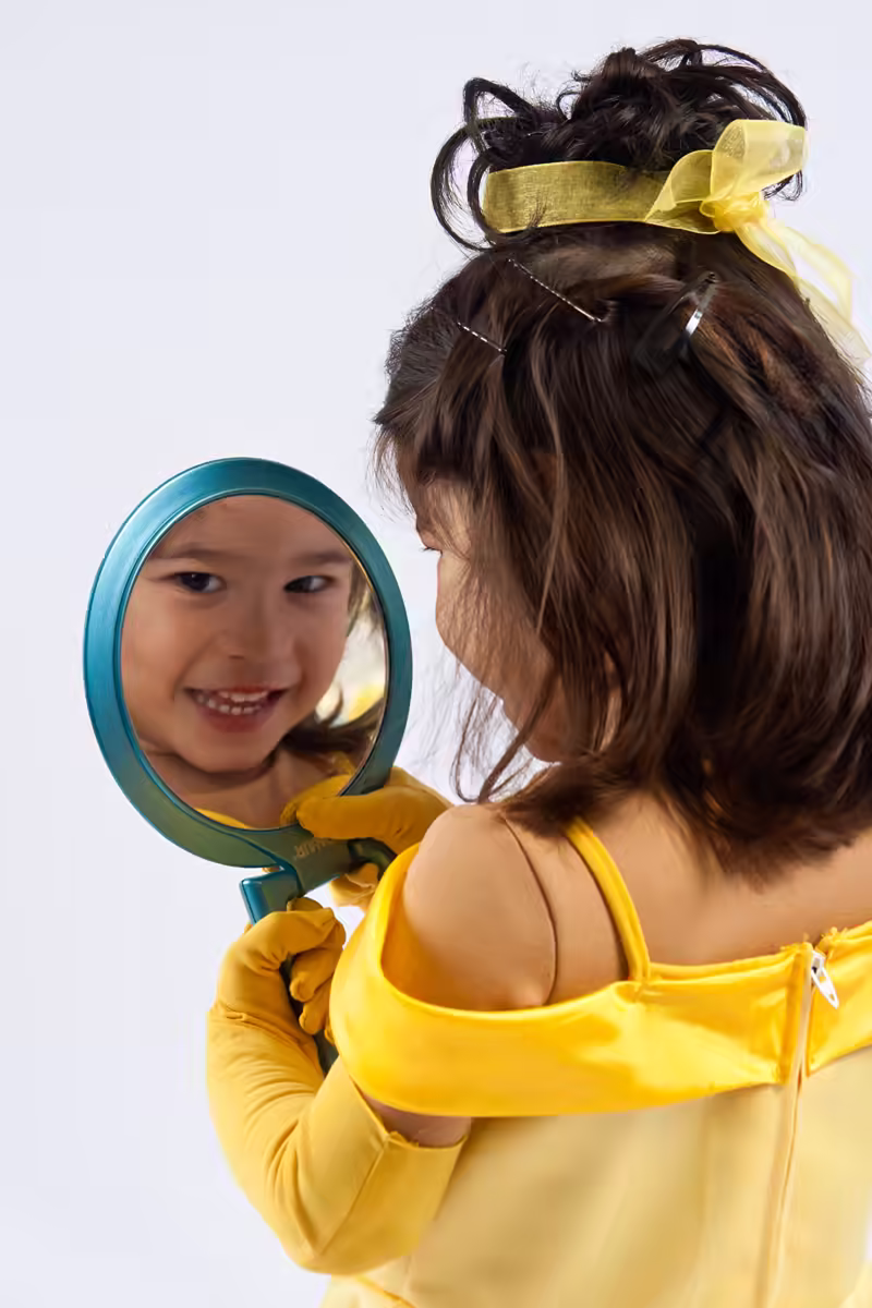 Belle Looks in the Mirror 2