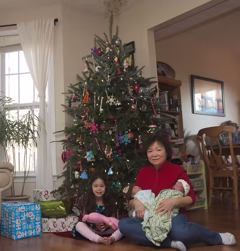Kids and Maternal Grandma