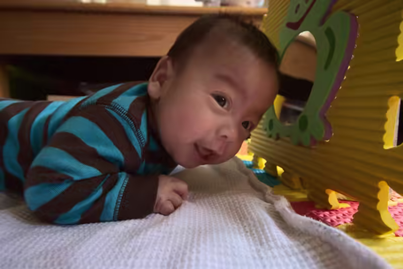 Hey, it’s Tummy Time!