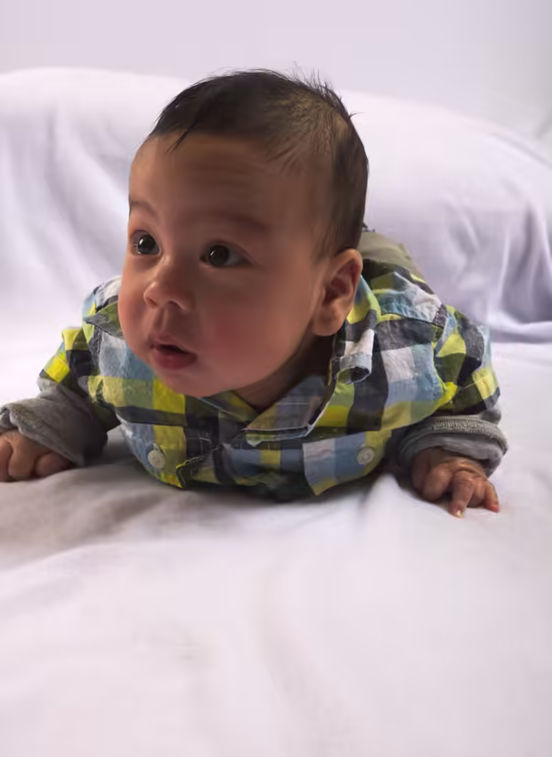 Easter Tummy Time!
