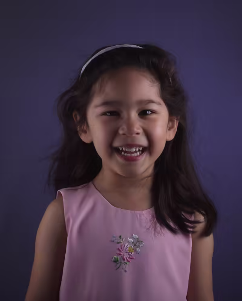 Scarlett’s Purple Easter Photos