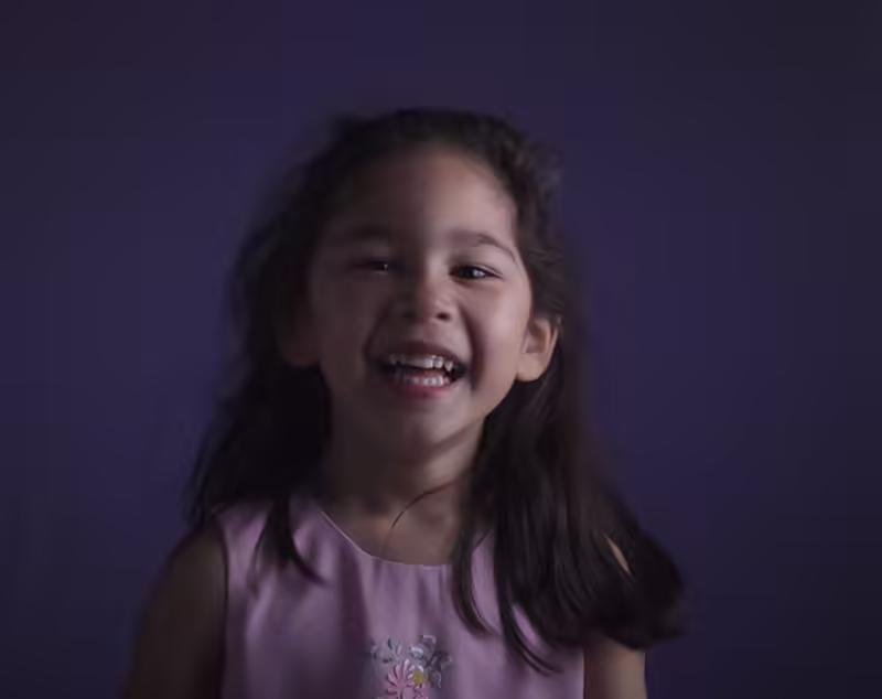 Scarlett’s Purple Easter Photos