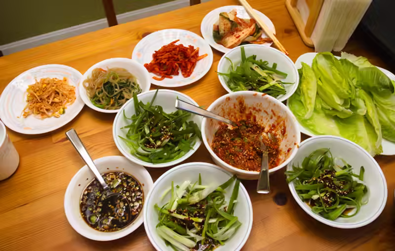 Korean Pork Belly Dish: Samgyeopsal-gui