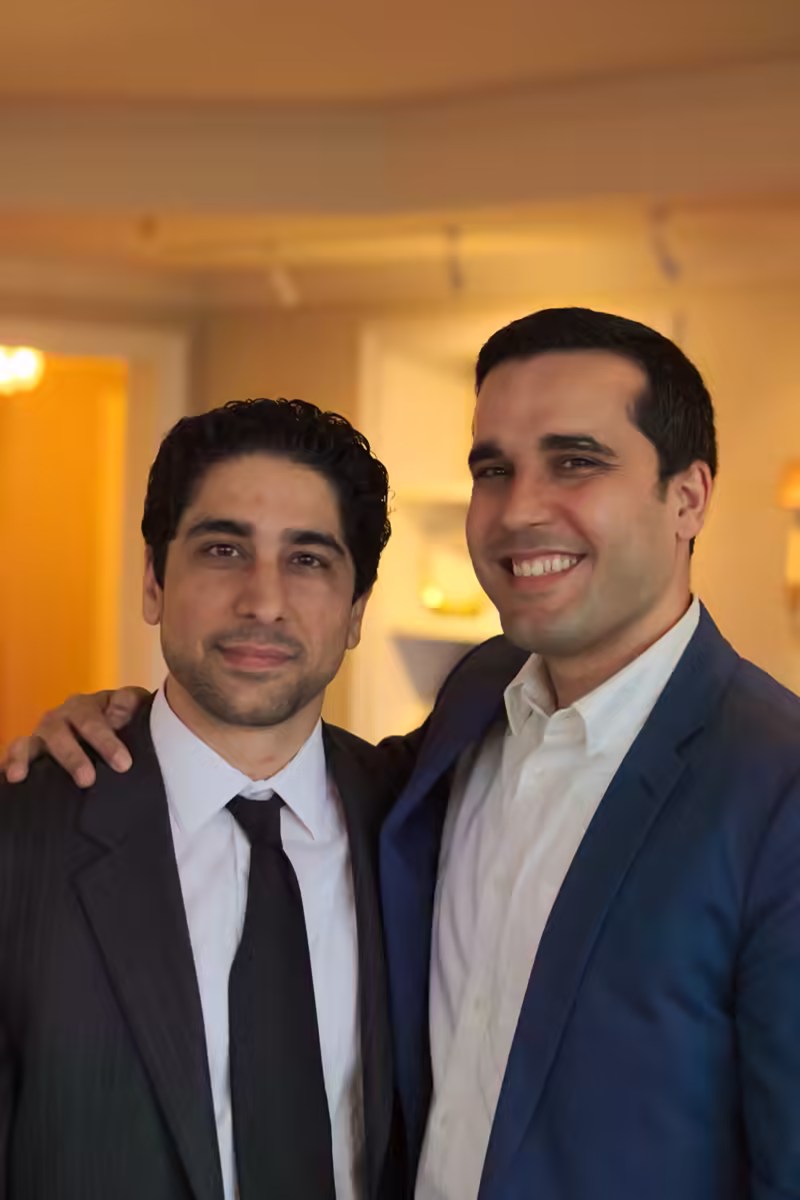 Eric and Dan at Dan’s Engagement Party
