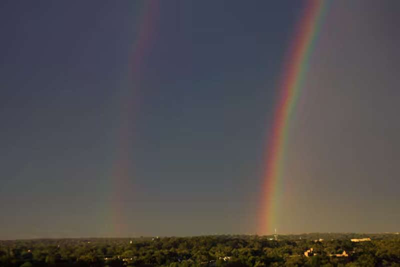 Double Rainbows!