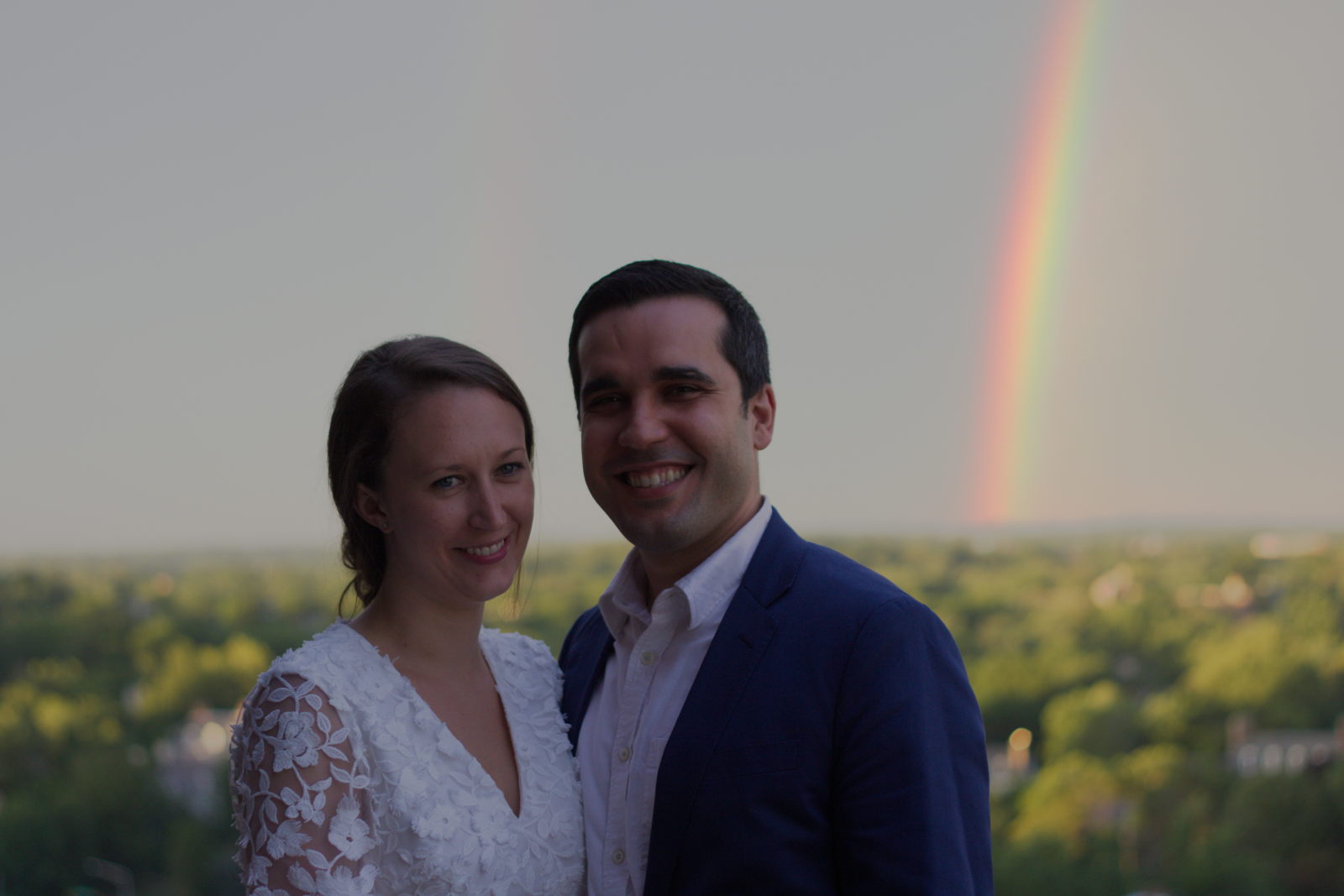 Dan, Katie, and Rainbows!