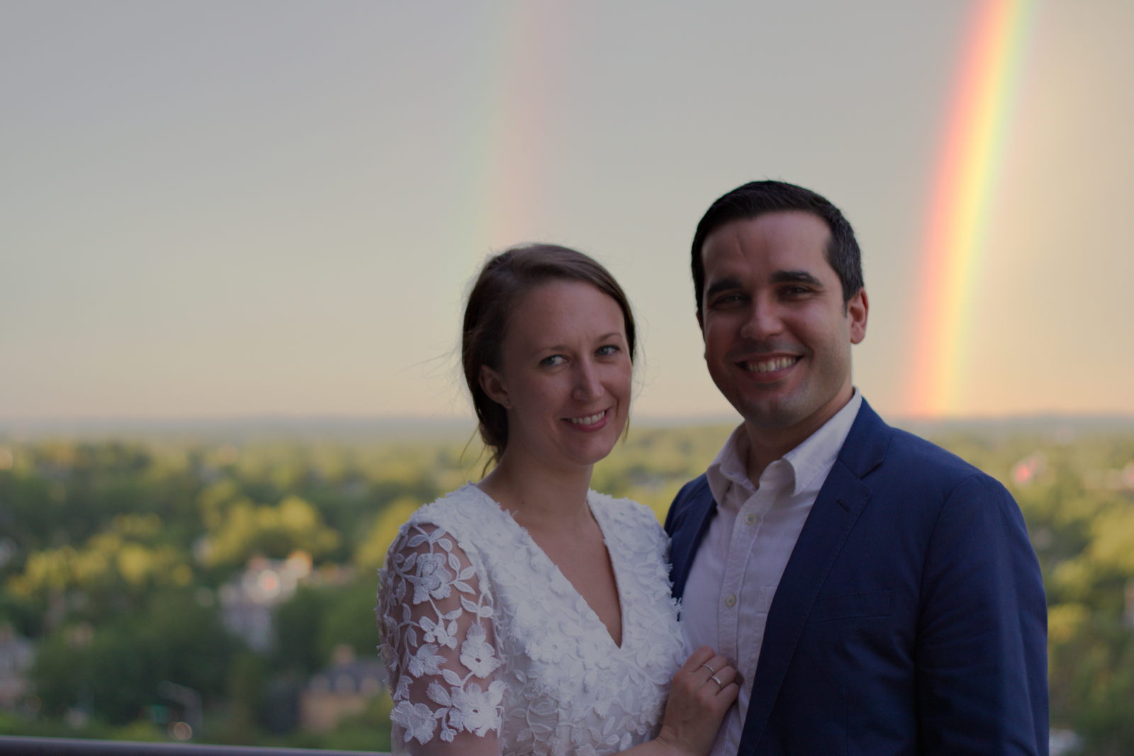 Dan, Katie, and Rainbows!
