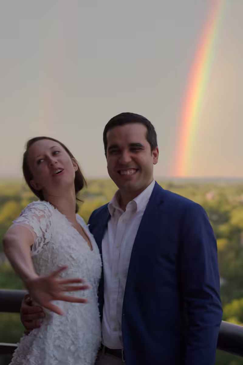 Somewhere over the rainbow!