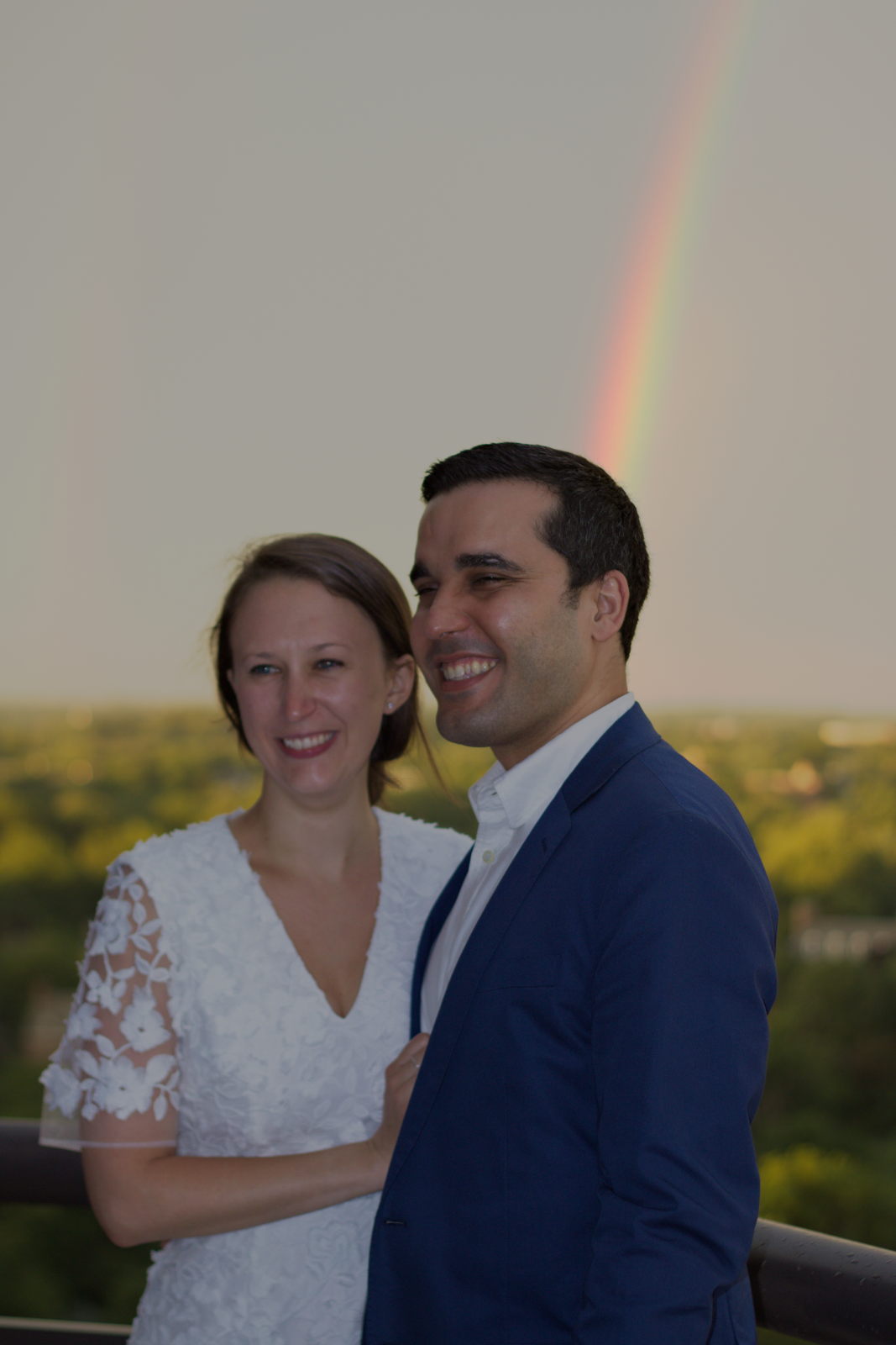 Dan, Katie, and Rainbows!