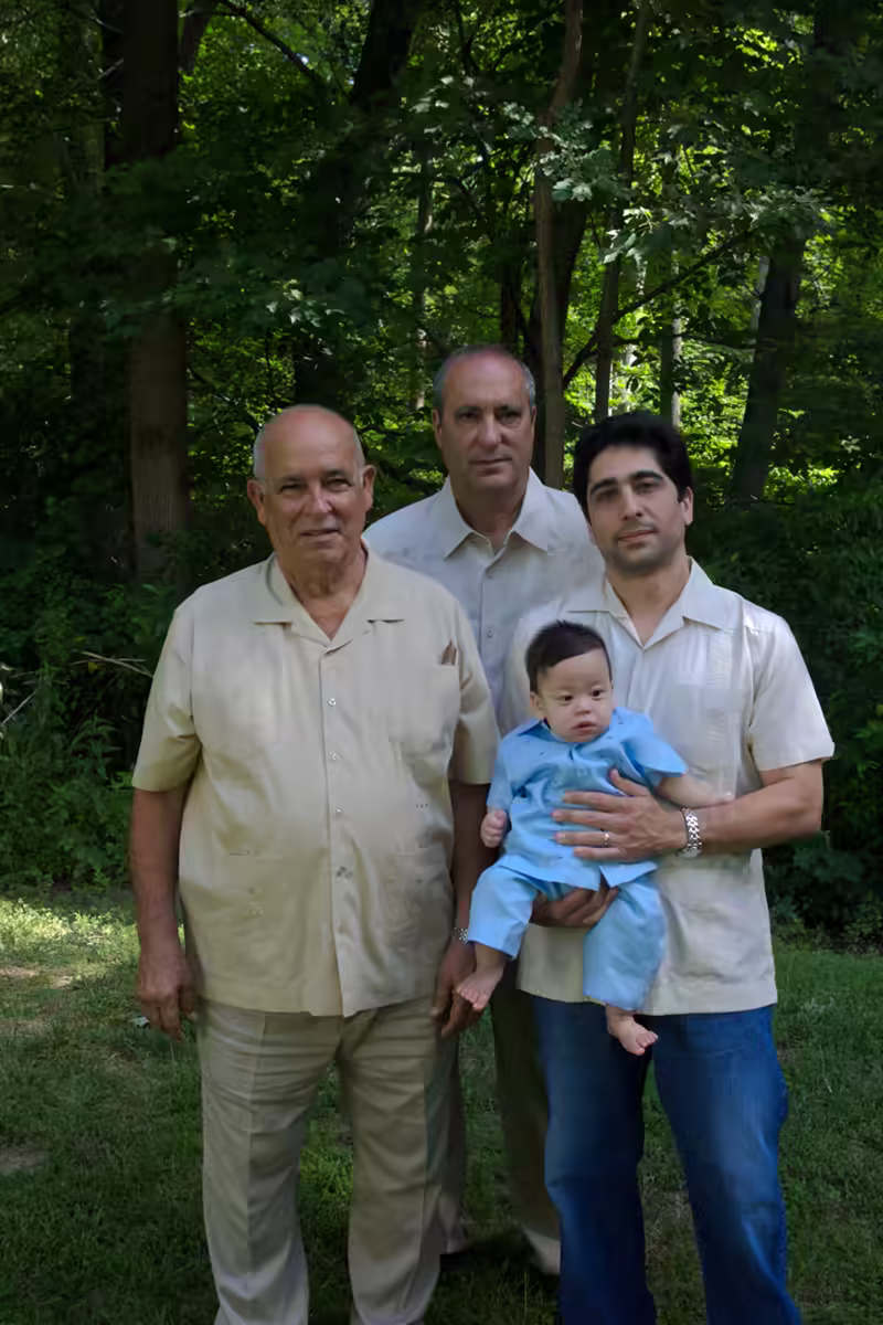 Four Generations of Mesa Men