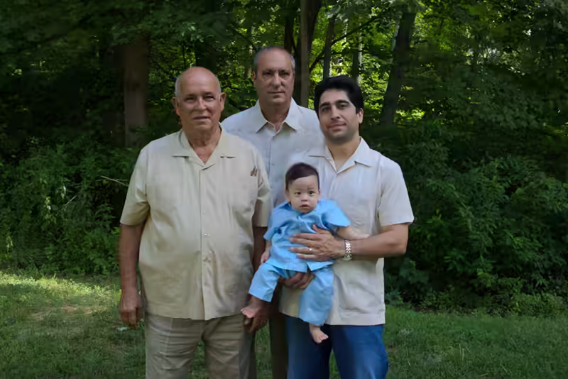 Four Generations of Mesa Men