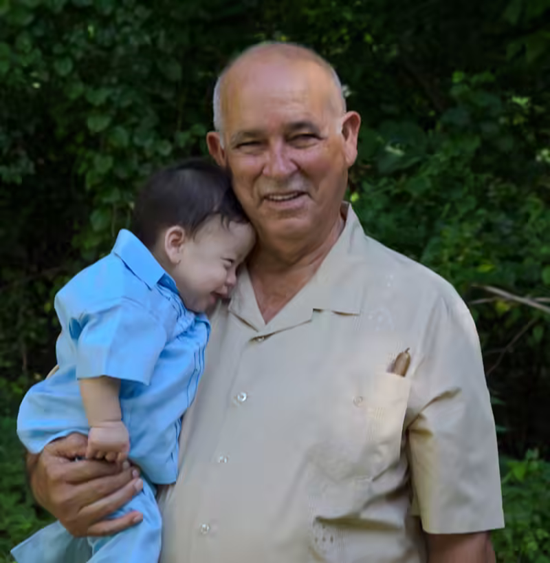 Sam and his Great-Grandfather