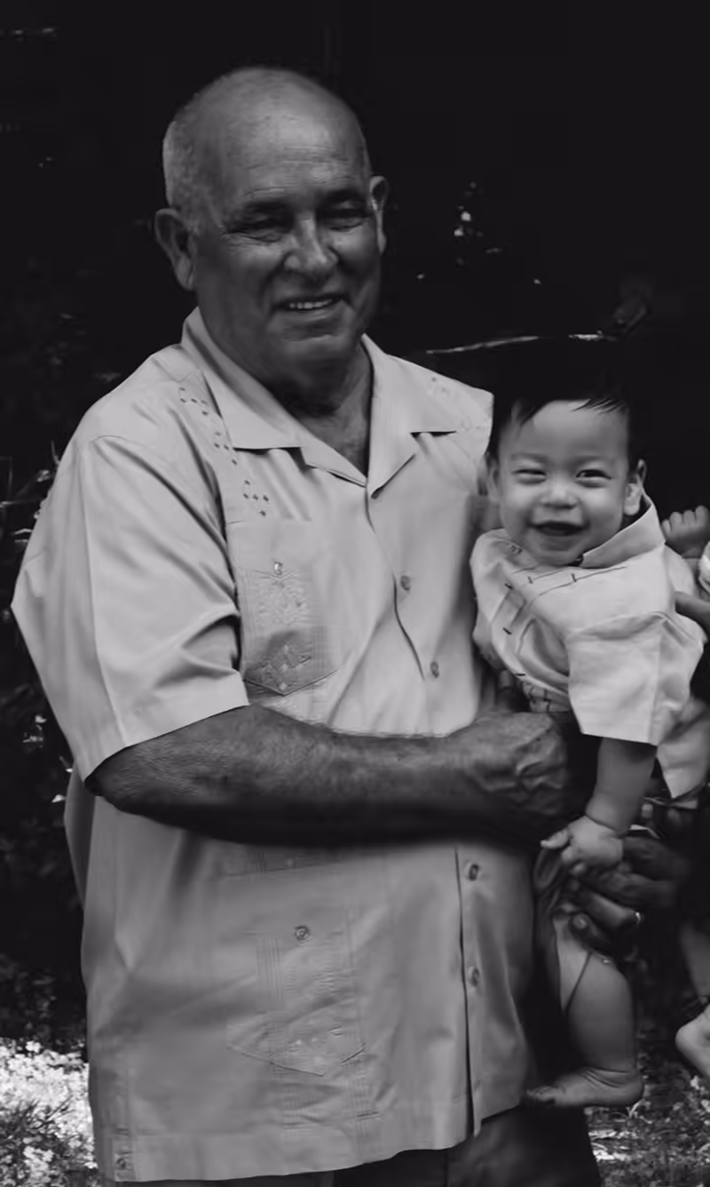 Sam with his Great-Grandfather again