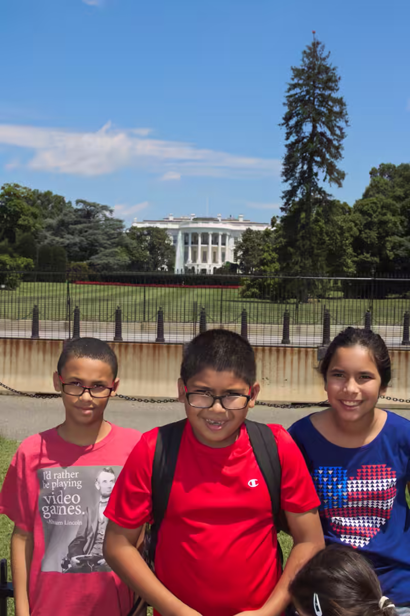 At the White House!