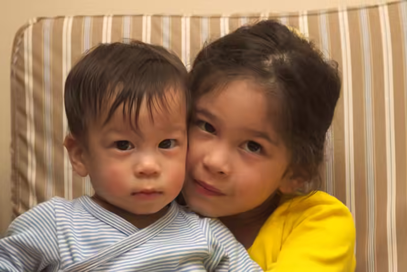 Sisters on 11 Month Day!