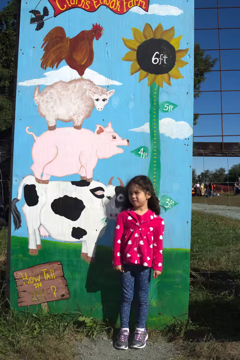Annual Farm Height Measurement: Scarlett