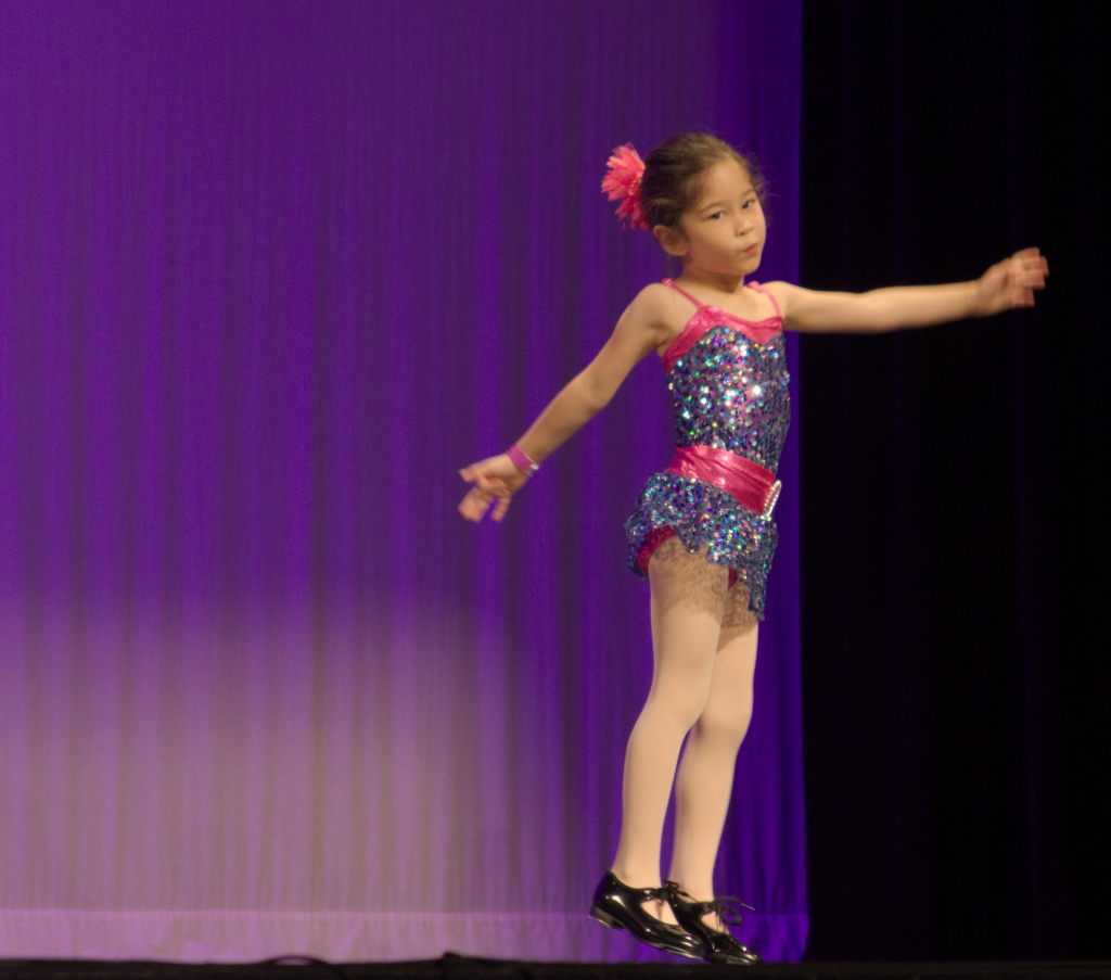 The tap portion of the recital