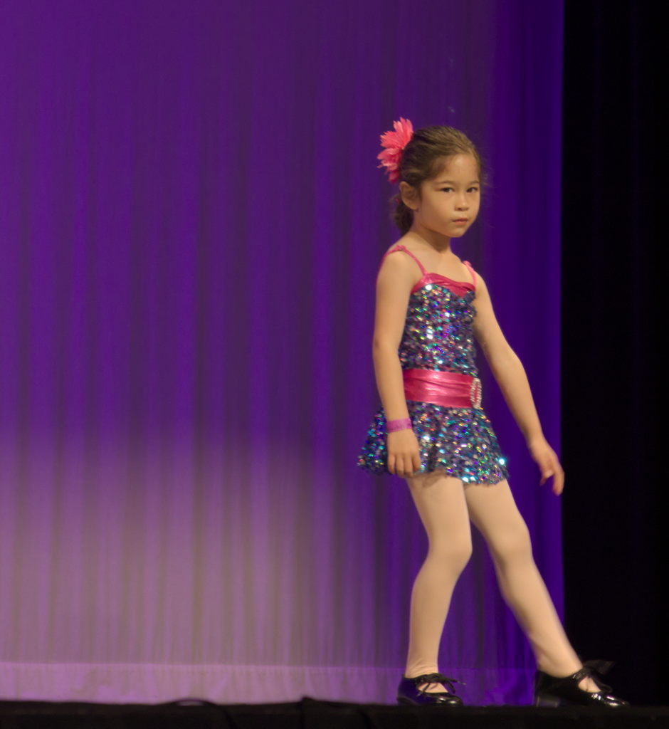 The tap portion of the recital