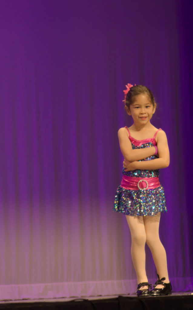 The tap portion of the recital