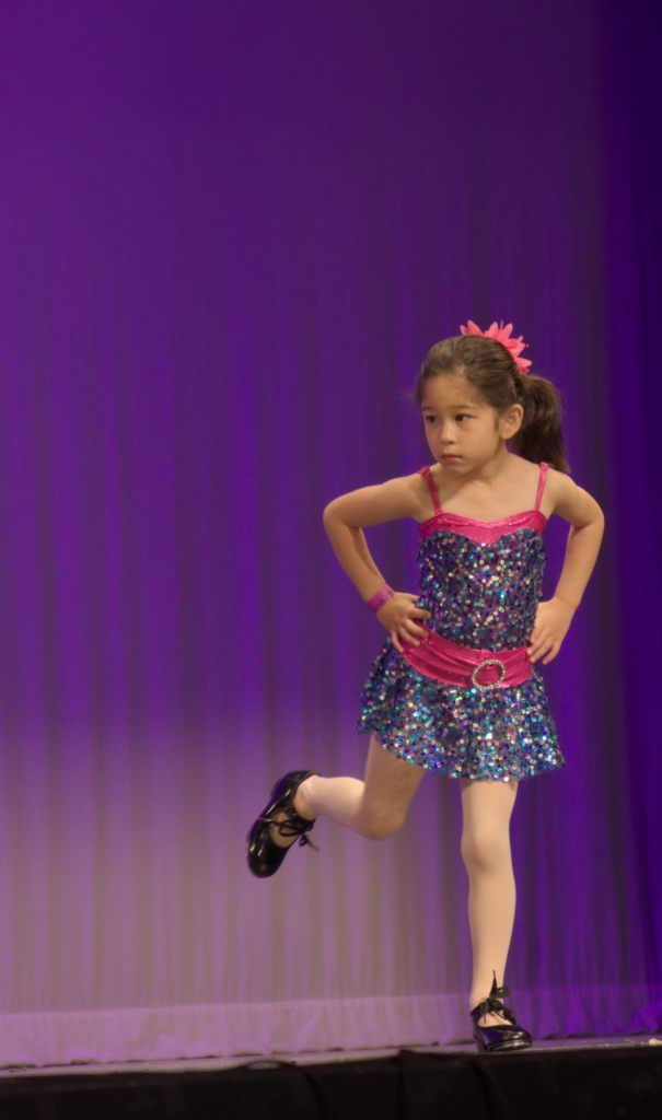 The tap portion of the recital