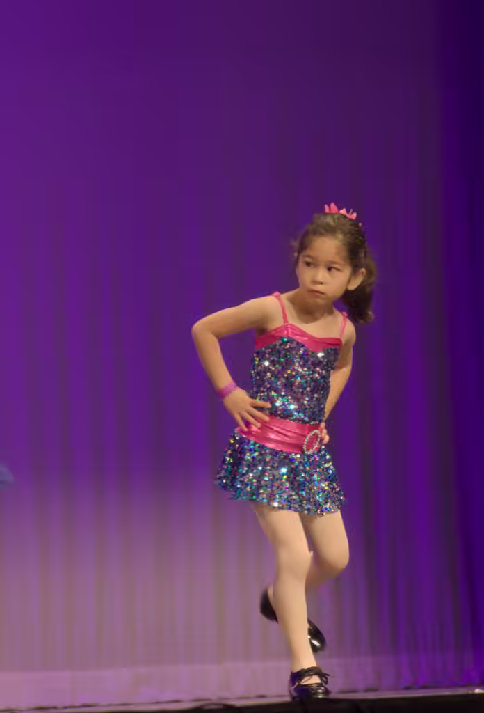 The tap portion of the recital