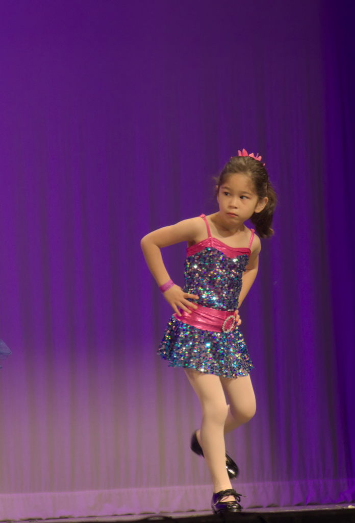 The tap portion of the recital