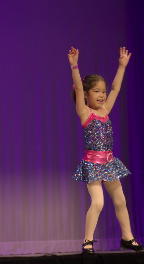 The tap portion of the recital