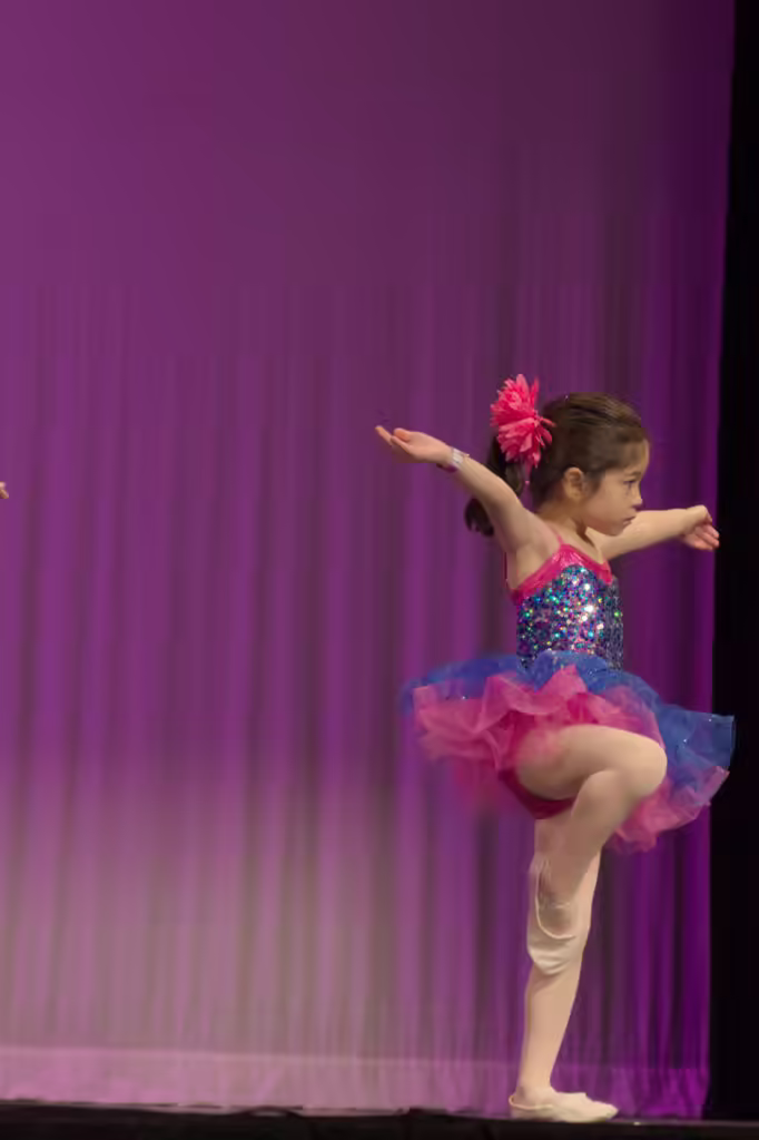 The ballet portion of the recital