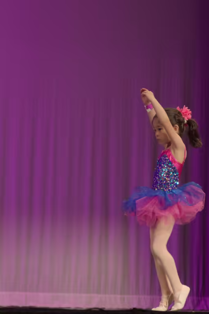The ballet portion of the recital