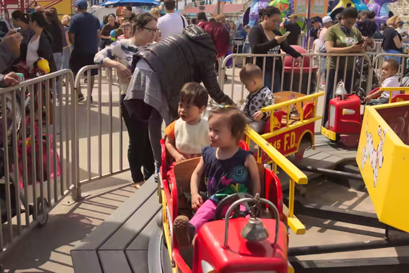 Sam and Stella’s first time at Coney Island