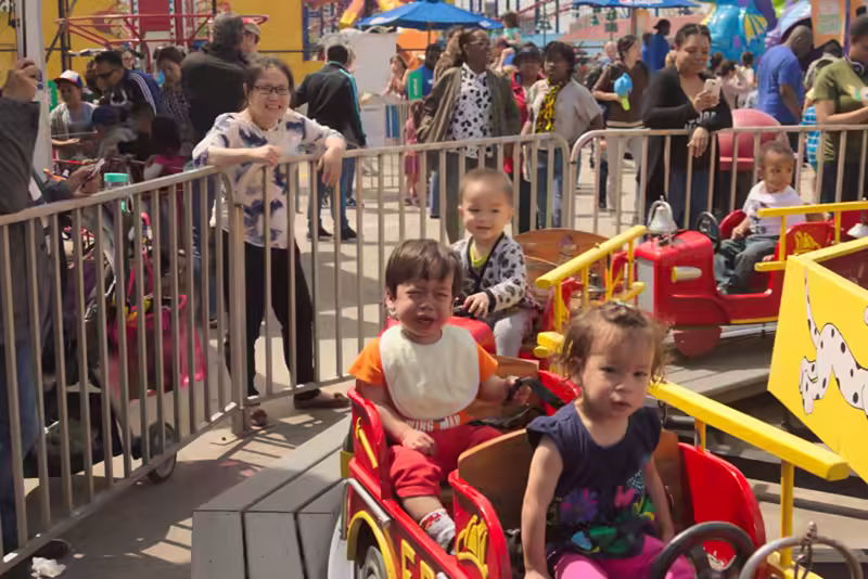 Sam and Stella’s first time at Coney Island