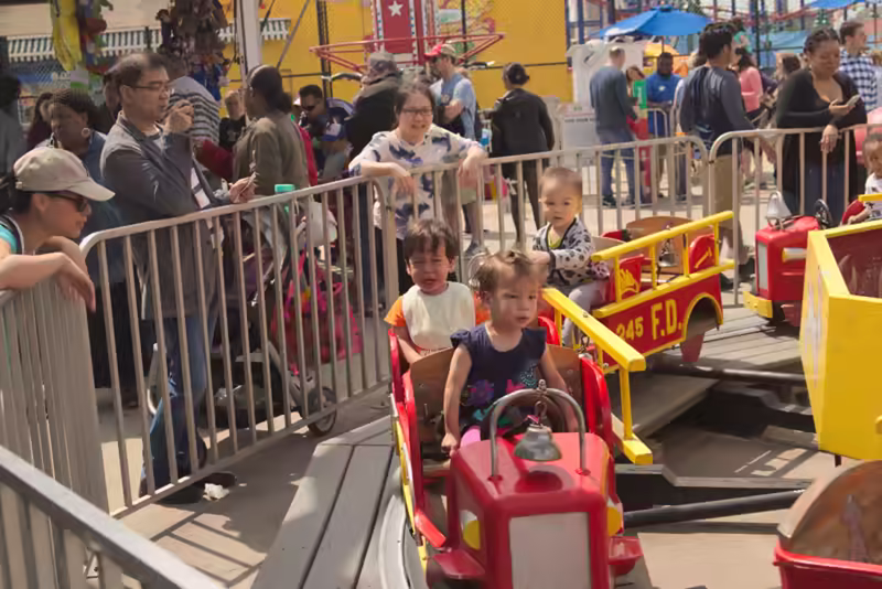 Sam and Stella’s first time at Coney Island
