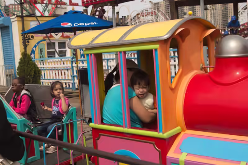 Sam and Stella’s first time at Coney Island