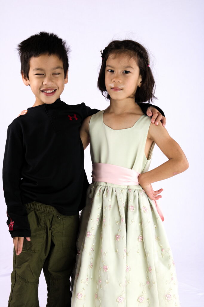 Sam and Stella portrait