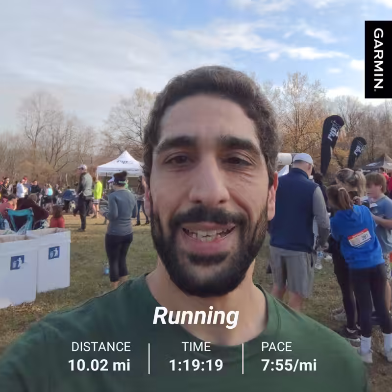 Finished the race!!