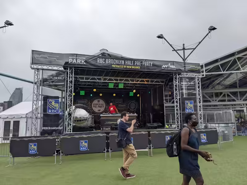 DJ and equipment