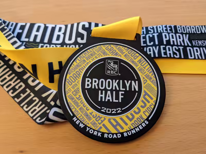 RBC Broolyn Half Marathon Medal