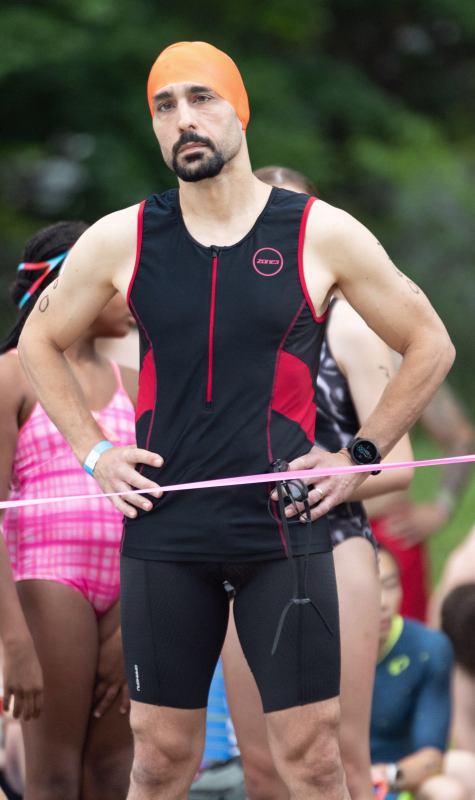 Waiting to swim (official photo)