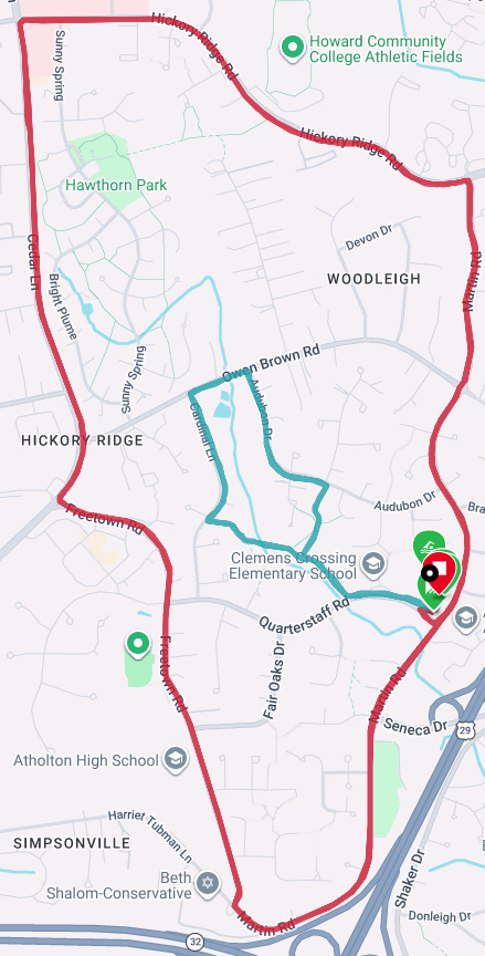 Bike and Run maps
