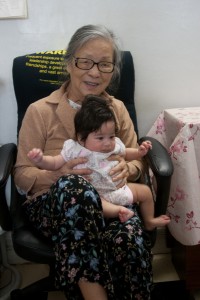 Scarlett with her Great Grandmother