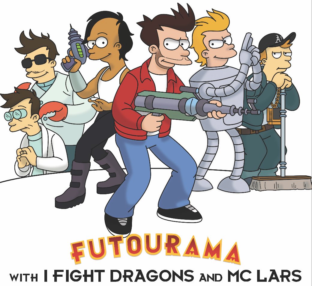 I Fight Dragons and MC Lars Futourama Tour