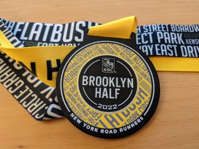 RBC Broolyn Half Marathon Medal